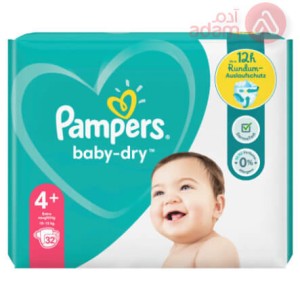 Pampers No 4 (8-14 Kg) Value Pack 32Pcs