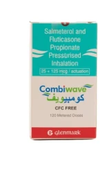 COMBIWAVE 25 125MCG INHALATION 120DF