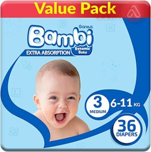 Sanita Bambi Economic Medium No 3 35Pcs