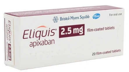 ELIQUIS 2.5MG 20TAB
