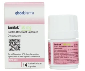 EMILOK 20MG 14 CAPSULES