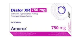 ديافور 750ملغم  ممتد المفعول 28قرص