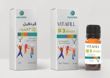 اينوجين فيتافيل فيتامين دي3 10مل