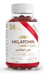 اتش جي ان حلوى ميلاتونين 60قطعة