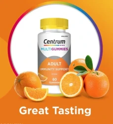 CENTRUM ADULT IMMUNITY SUPPORT 60GUMMIES