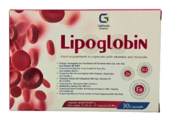 لايبوجلوبين مكمل غذائي  30كبسولة