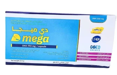 دى-ميجا مكمل غذائي بزيت سمك15 كبسول