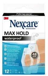 NEXCARE 3M MAX HOLD WATERPROOF 12ASSORTE