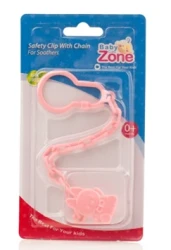 BABY ZONE BABY NPL CHAIN CLIP WHT