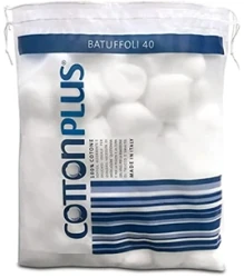 COTTON PLUS CTN BALL 40PCS (40 1)