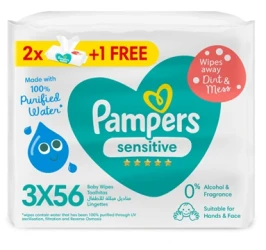 PAMPERS BABY WPS SNSTV PROTECT168PC