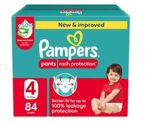 PAMPERS JUMBO BOX PANTS NO 4