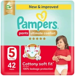 PAMPERS PREM CRE PANT NO 5(12-18KG)42PC