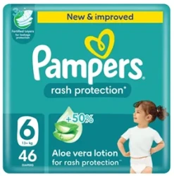 PAMPERS NO 6(15+ KG)MEGA PACK 46PCS