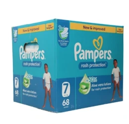 PAMPERS NO 7 MEGA BOX 68PCS