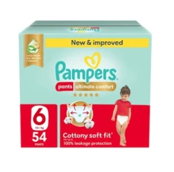 PAMPERS PREM CRE PANT NO6(16+KG) 54PC