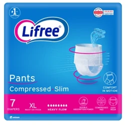 LIFREE PANTS HEAVY FLOW XL 7PCS