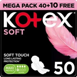 KOTEX MAXI SOFT SUPER 50PCS