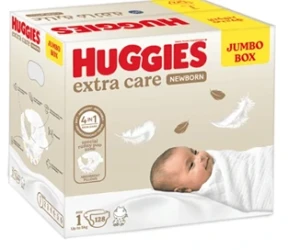 HUGGIES EXTRA CARE NO1 BOX (1)126PCS