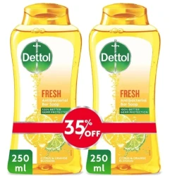 ديتول غسول جسم فرش 250مل 2حبه %35 عرض
