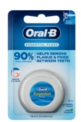 اورال بى خيط اسنان مشمع  50متر نعناع