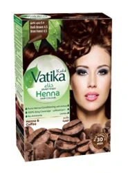 VATIKA HENNA HRCLR DARK BROWN NO4.5 60GM