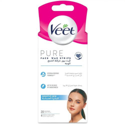 Veet Face Precision Wax Strips 20Strips