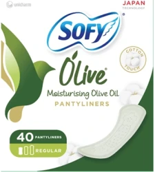 SOFY PANTYLINER OLIVE REGULAR 8*40