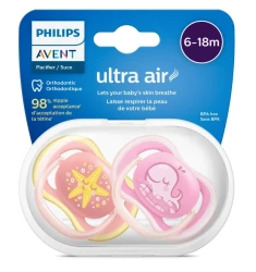 AVENT SOOTHER 6-18M U AIR