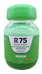 R75 NAIL POLISH REMOVER PEACH  70 ML