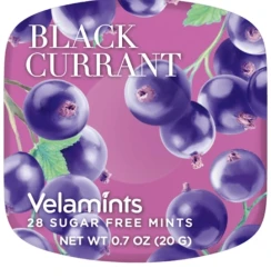 VELAMINTS BLACK CURRANT 20GM