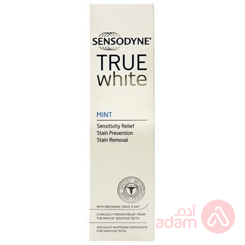 sensodyne true white sensitive teeth whitening toothpaste