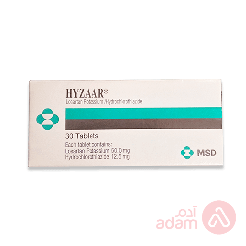 Hyzaar 50 12.5 | 28Tab | Adam Pharmacies