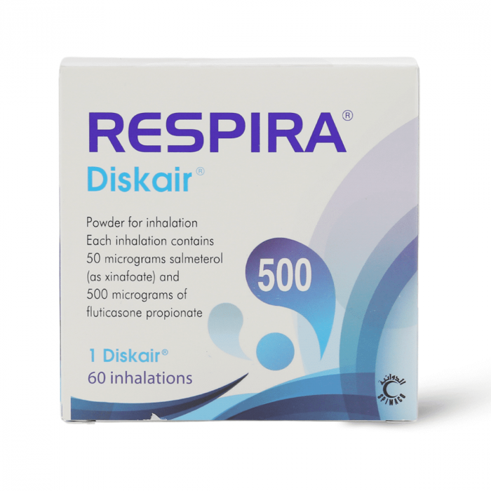 Respira Diskair 50 500 Mcg | 60 Inh