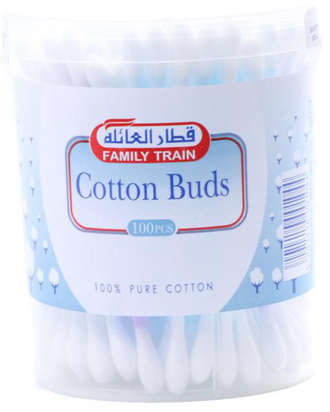 Adam | Family Train Cotton Buds 100Pcs