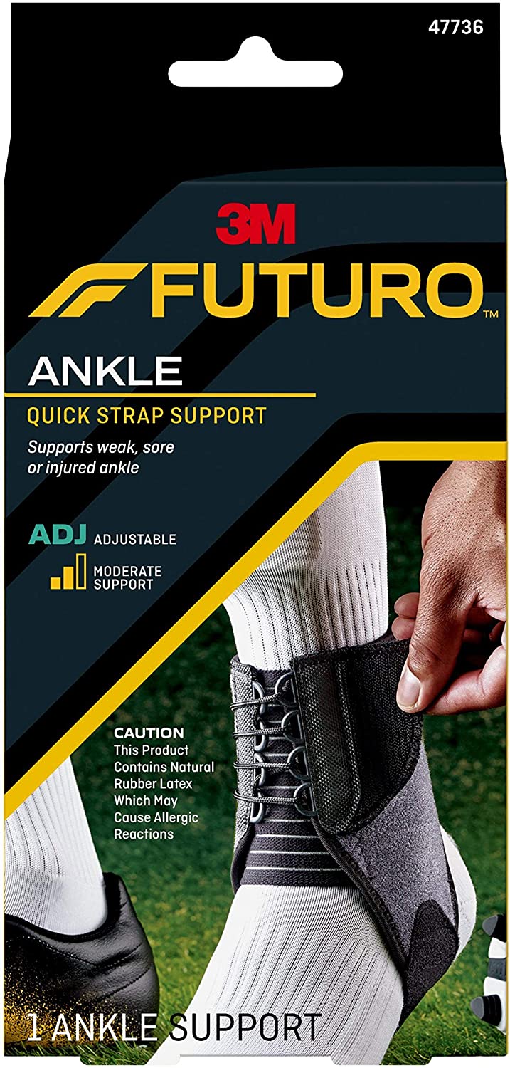 Futuro Sport Quick Strap Ankle Brace Adjustable (47736) | Adam Pharmacies
