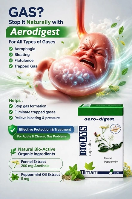 ايرو-دايجست 200مج | 24 كبسولة