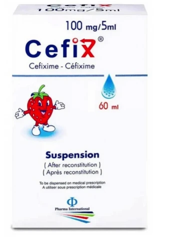 سيفيكس 100 ملجرام   شراب  60 ملى