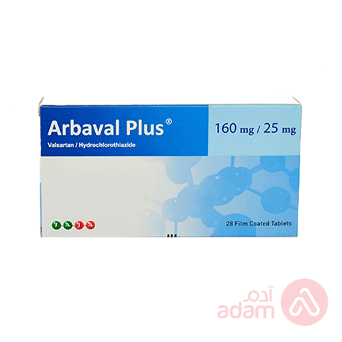 Arbaval Plus 160 25Mg | 28Tab