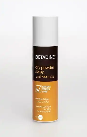 BETADINE DRY POWDER 55GM SPR