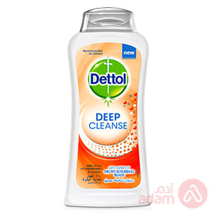 Dettol Body Wash Deep Cleanse 250Ml With Puff