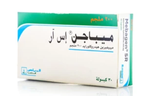 ميباجين ممتد المفعول 200مج 30كبسوله