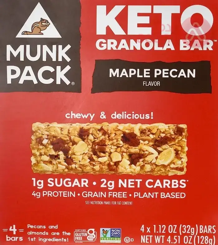 MUNK PACK KETO MAPLE PECAN BAR | 32 GM