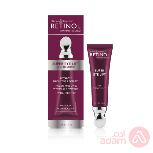 Retinol Super Eye Lift 3 In 1 Treatment 15Ml