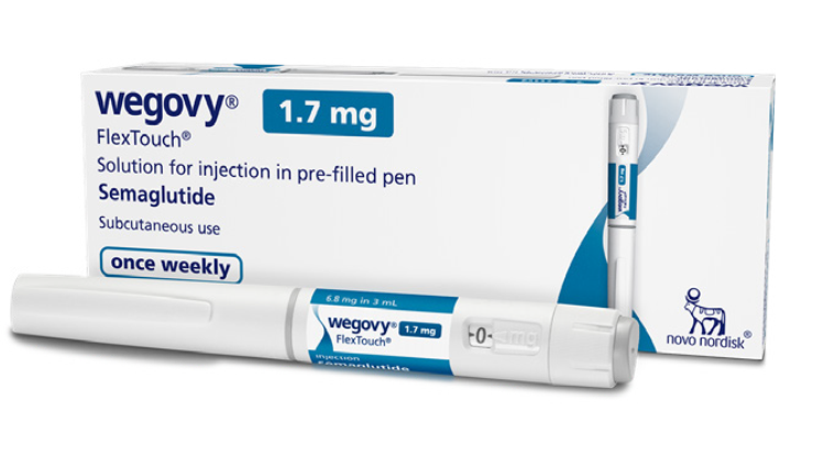 WEGOVY 1.7MG 1 PEN 4 DISPOSABLES