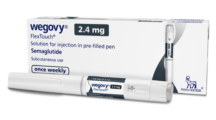 WEGOVY 2.4MG 1 PEN 4 DISPOSABLE 3ml