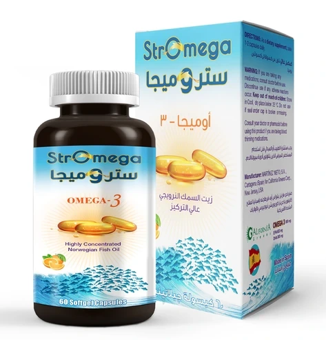 STROMEGA FISH OIL 60CAP