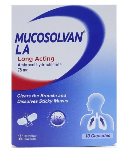 ميوكوسولفان ال ايه 75ملغ 10 كبسولة