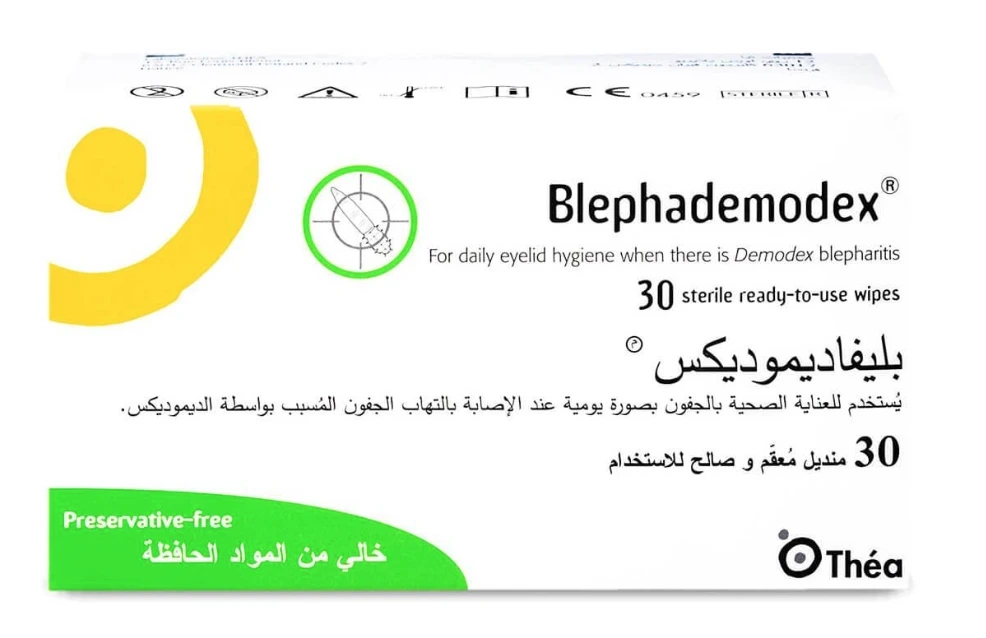 BLEPHADEMODEX 30 WIPES