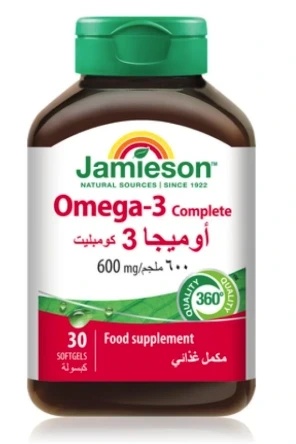 JAMIESON OMEGA 3 COMPLETE 30 SOFTGEL